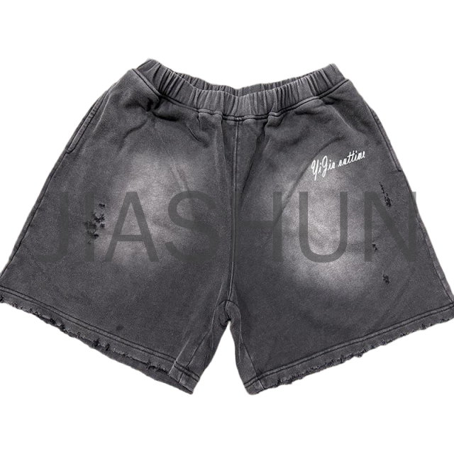Custom Streetwear Shorts · Vintage wash · DTG print