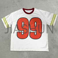 Heavy Weight 100% Cotton Oversized Boxy Stripe T-shirt