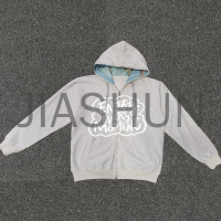 Oversized Terry Drawstring Hoodie with Graphic DTG Print