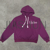 Screen-Printed Heavyweight Cotton Hooded Sweatshirt
