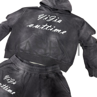 Cotton Jogger Hoodie Set