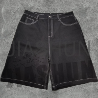 Custom Vintage Denim Shorts · 280 gsm · Screen print