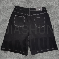 Custom Vintage Denim Shorts · 280 gsm · Screen print