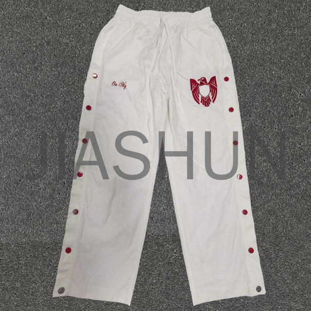 Custom Nylon Track Pants · Embroidery