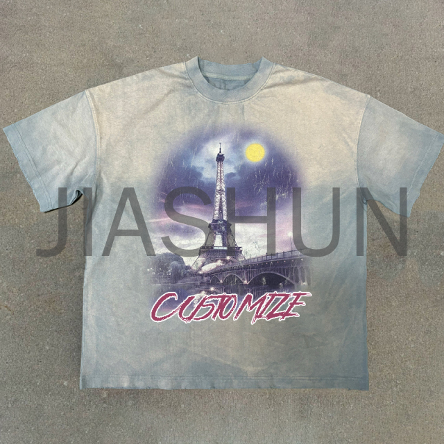 Custom Graphic T-Shirt · Vintage wash