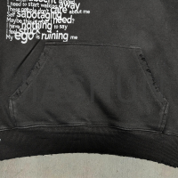 Heavyweight Acid Wash Hoodie with Graphic Print