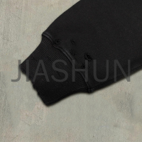 Heavyweight Acid Wash Hoodie with Graphic Print