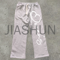 100% Cotton Mid Waist Sweatpants