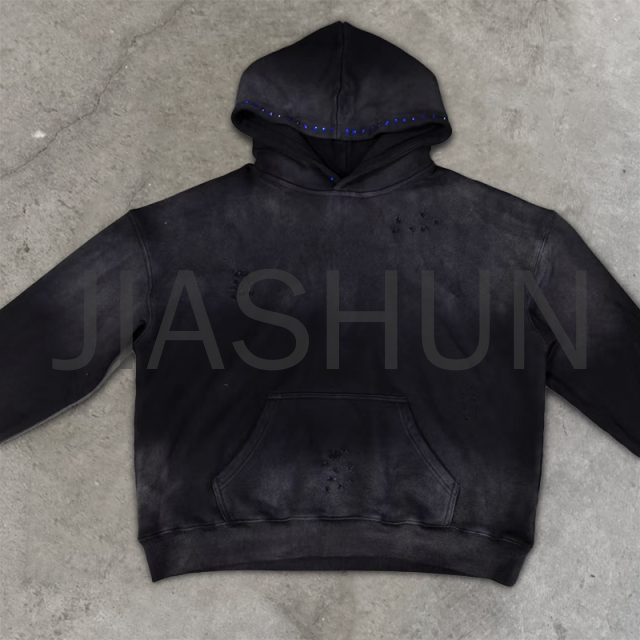 Custom Hoodie · 400 gsm · Vintage wash