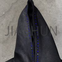 400 gsm Acid Wash Boxy Hoodie with Drop Shoulder