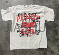 Vintage Wash Heavyweight Graffiti Printed T-Shirt