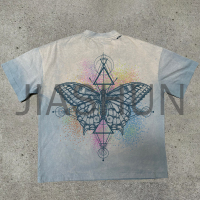 270 gsm Distressed Wash Oversized T-Shirt