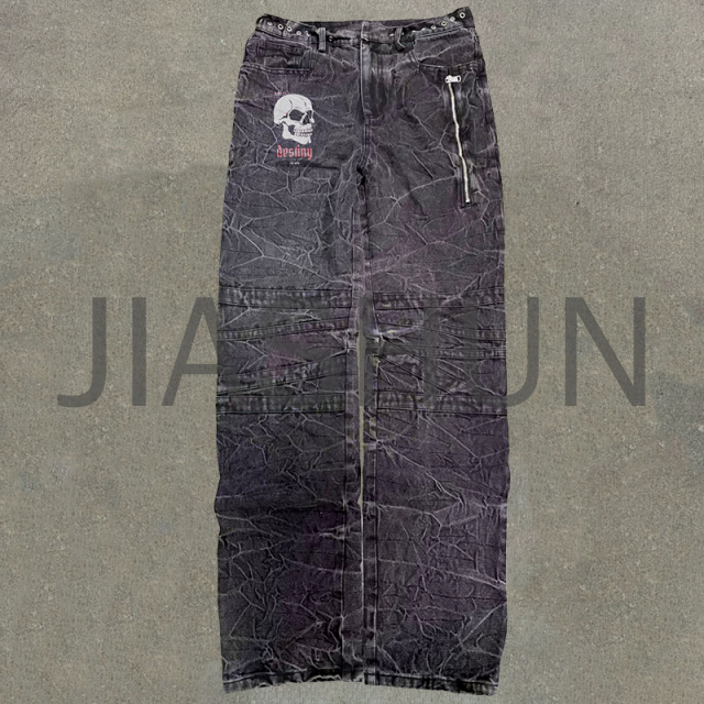 Custom Washed Denim · Embroidery