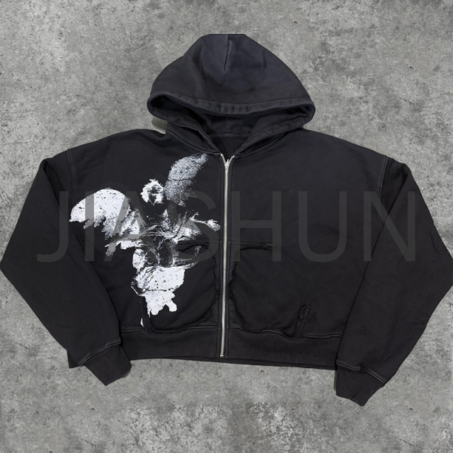Custom Hoodie · Vintage wash · DTG print