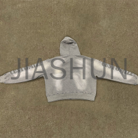 500 gsm Acid Washed Hoodie with DTG Digital Printing