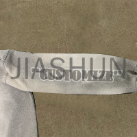 500 gsm Acid Washed Hoodie with DTG Digital Printing
