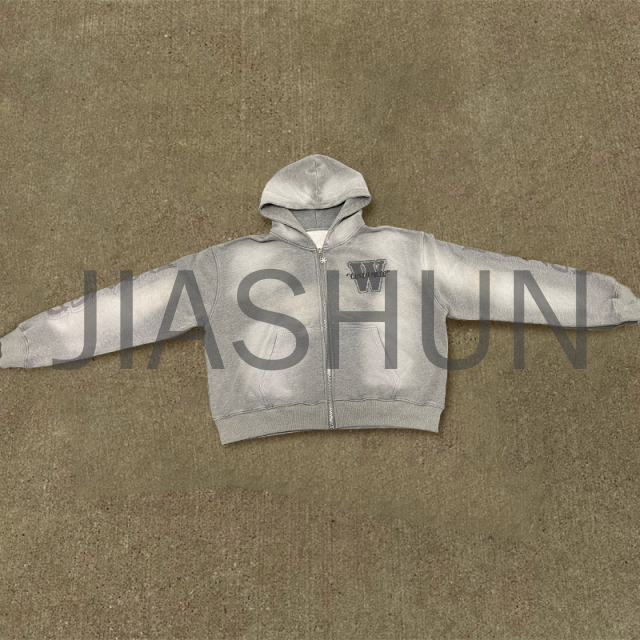 Custom Hoodie · 500 gsm · Vintage wash