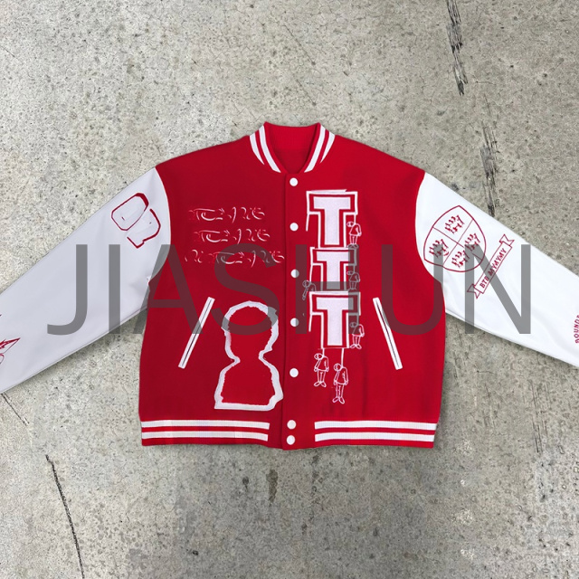 Custom Varsity Jacket · Embroidery