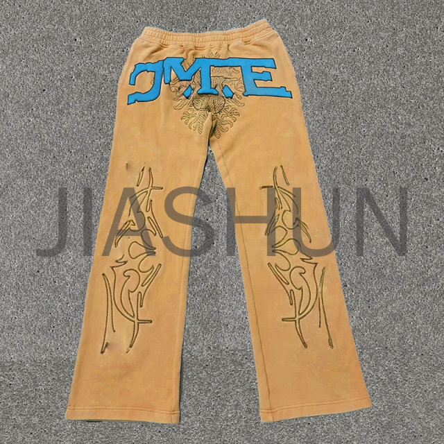 Custom Streetwear Pants · Vintage wash · DTG print