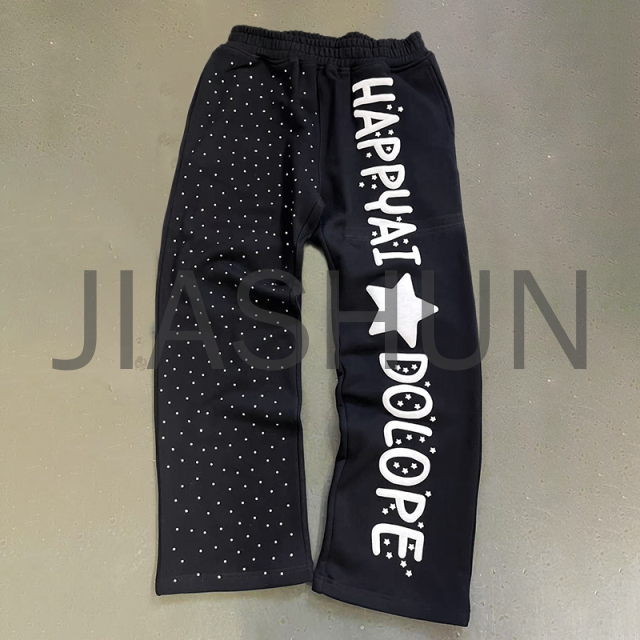 Custom Sweatpants · Puff print