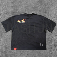 250 gsm Oversized Graphic T-Shirt with DTG Print