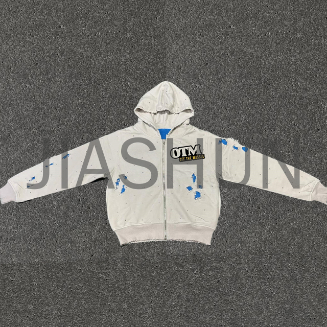 Custom Hoodie · 500 gsm · Vintage wash