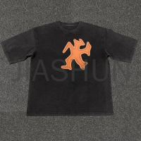 220 gsm Heavyweight Cotton Oversized T-Shirt with Screen Print