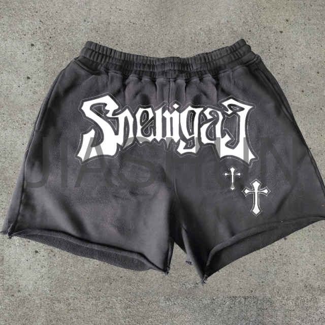 Custom Streetwear Shorts · Vintage wash