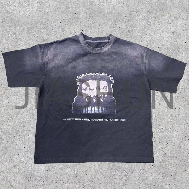 Custom Graphic T-Shirt · Vintage wash