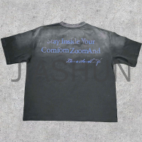 Heavyweight Drop Shoulder Boxy Graphic T-Shirt with DTG Print
