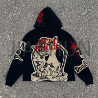 100% Cotton Oversized Heavyweight Plain Hoodie