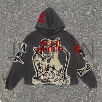100% Cotton Oversized Heavyweight Plain Hoodie