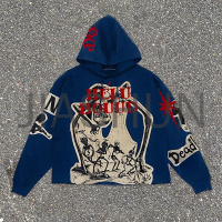 100% Cotton Oversized Heavyweight Plain Hoodie