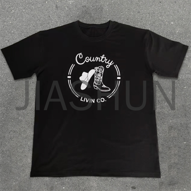 Custom Boxy T-Shirt · Screen print