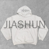Cotton Pullover Hoodie with DTG Print