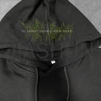 Cotton Pullover Hoodie with DTG Print