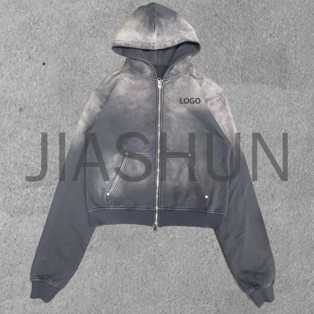 Custom Hoodie · Vintage wash · Screen print
