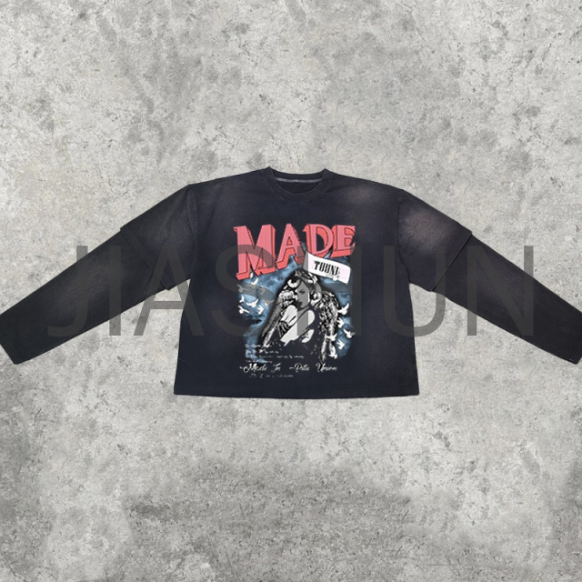 Custom Men's T-Shirts · Vintage wash