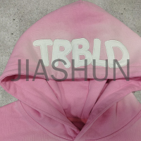 Oversized Heavyweight French Terry Hoodie with Screen Print