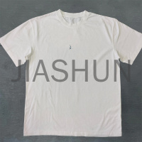 Oversized Cotton T-shirt with Screen Print