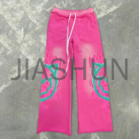 French Terry Stacked Jogger Pants