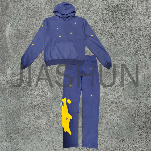 Custom Hoodie Set · Puff print