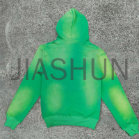 Faded DTG Print Zip Hoodie
