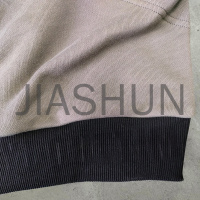Stone Acid Wash Distressed Oversized Hoodie with Patch Logo