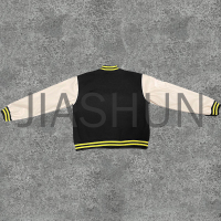 Woolen Chenille Embroidery Logo Patch Varsity Jacket