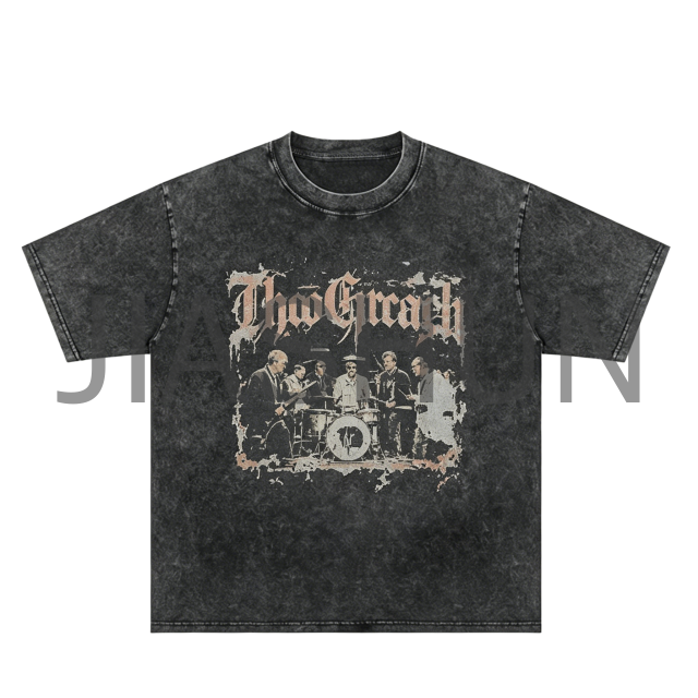 Custom Men's T-Shirts · Vintage wash · DTG print