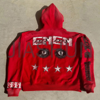 Drop Shoulder Terry Cotton Oversized DTG Printing Hoodie