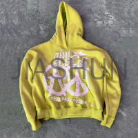 Stone Washed Hoodie with DTG Print