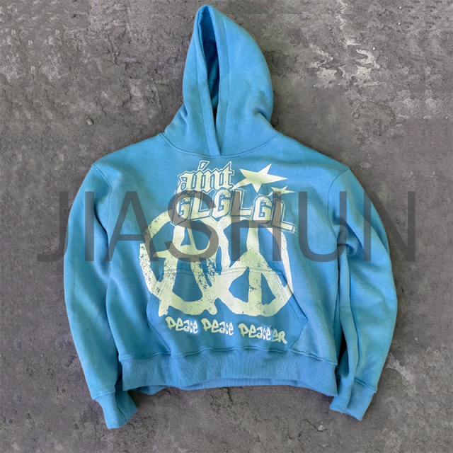 Custom Hoodie · Vintage wash · DTG print
