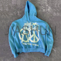 Stone Washed Hoodie with DTG Print